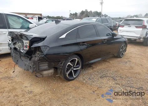 2021 Honda Accord Sport from USA, damaged, VIN 1HGCV1F37MA106839